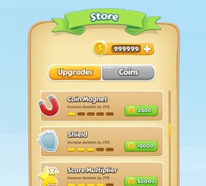 Mobile Game GUI
