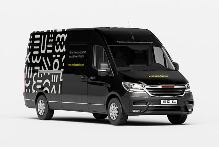 Van mockup
