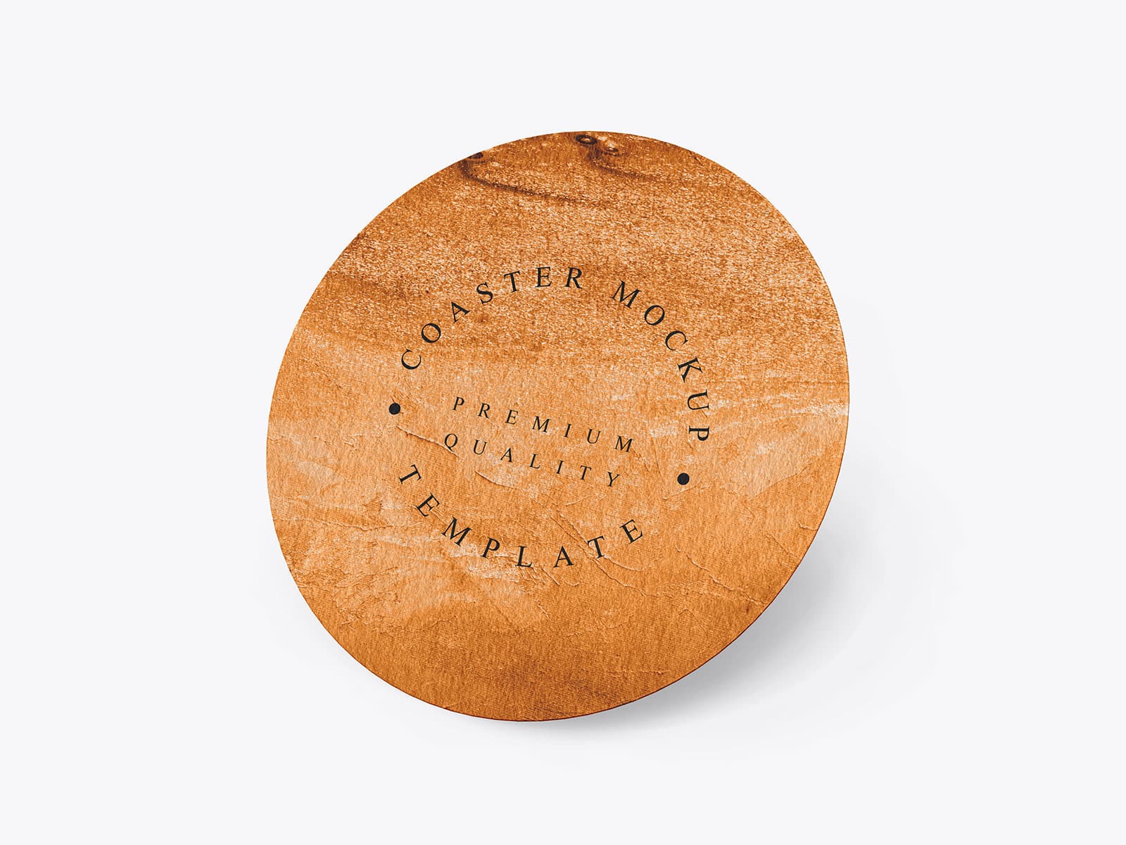 Free Coaster Mockup