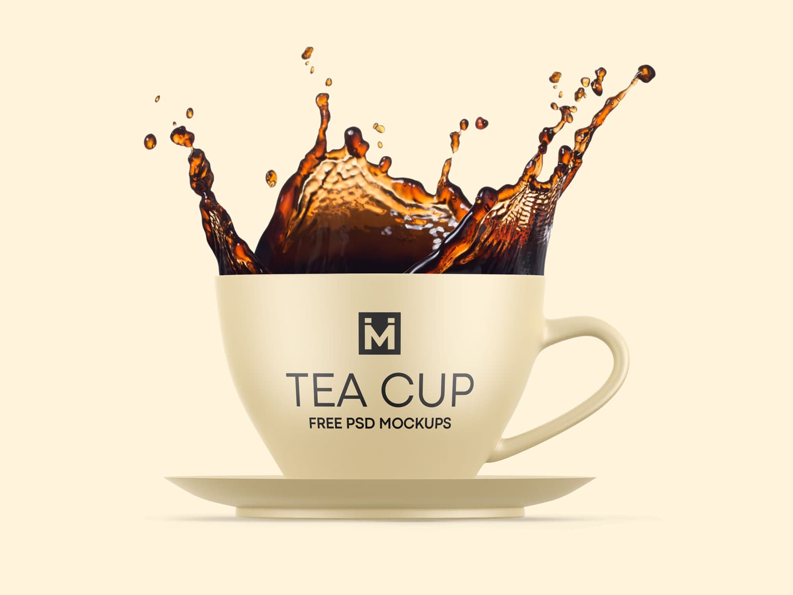 Tea cup mockup psd free download