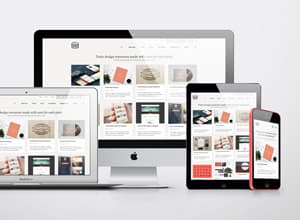 Apple Responsive Screen MockUps