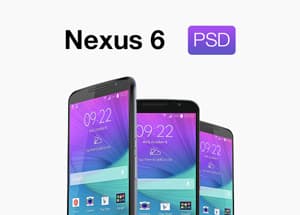 Nexus 6 PSD MockUp