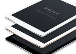 iPad Air 2 Perspective MockUp