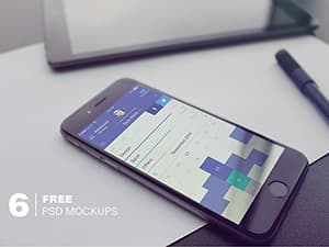 6 iPhone 6 Photo MockUps