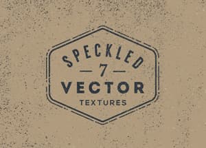 7 Speckled Vector Textures