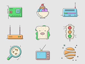 Happycons: 40 Happy and Unique Icons