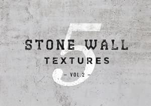 5 Stone Wall Textures Vol.2