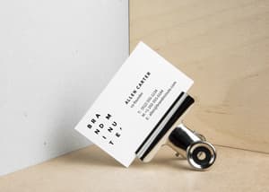 Realistic Business Cards MockUp #5