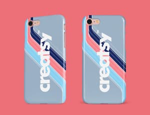 iPhone Glossy Snap Case MockUp