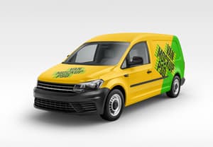 Panel Van MockUp PSD – 6 Angles