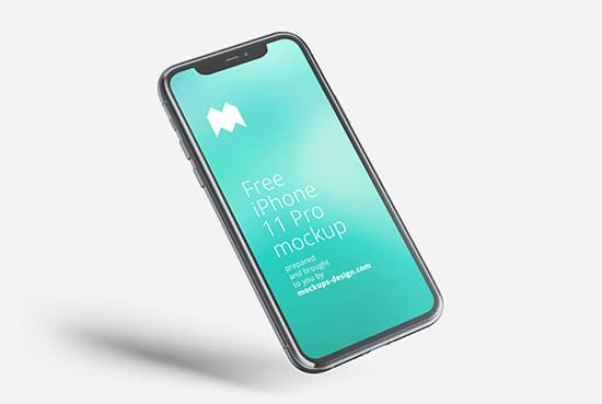 Free iPhone 11 Pro mockup
