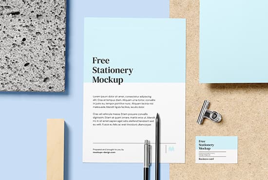 Letterhead mockup