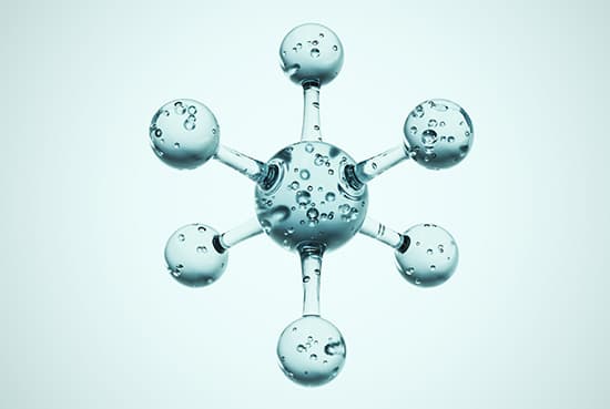 Free atoms / molecules mockup
