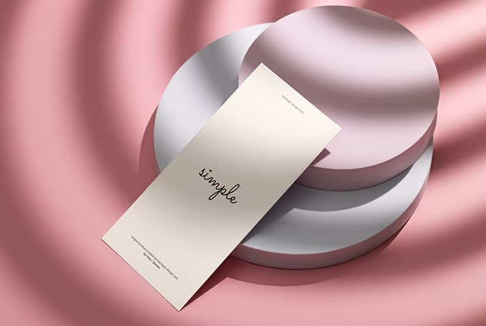 Vibrant DL flyer mockup