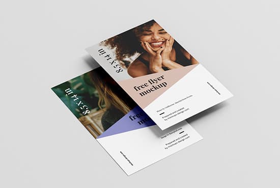 Free 8,5 x 14 inches flyer mockup