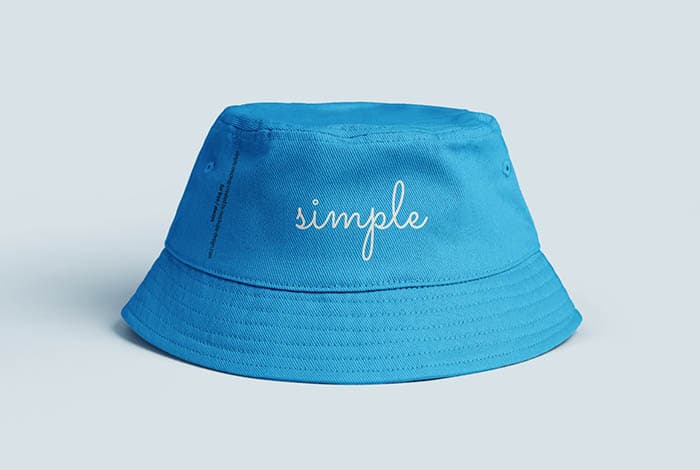 Bucket hat mockup