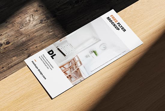 Single DL flyer PSD template