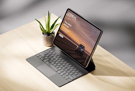 Free tablet mockup