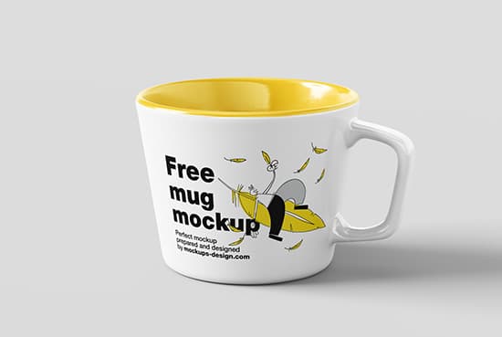 Low cup mockup