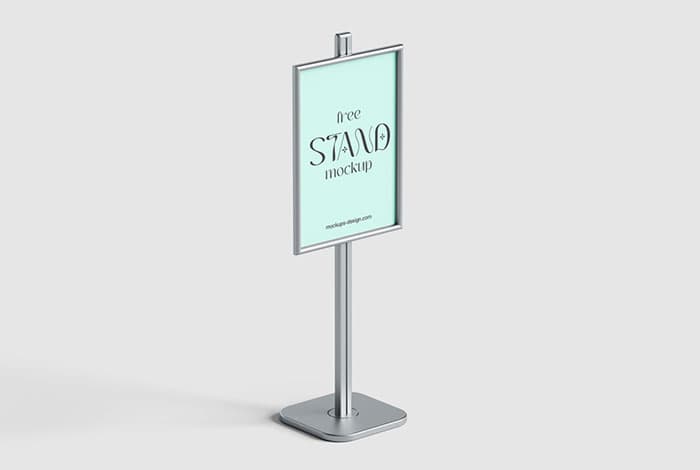 Simple stand mockup