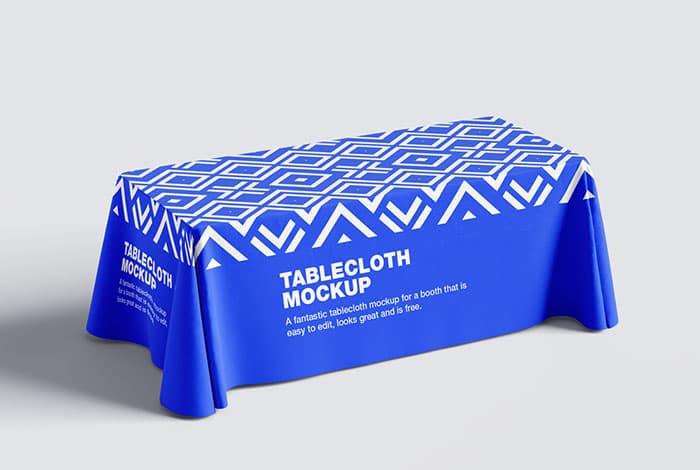 Tablecloth mockup