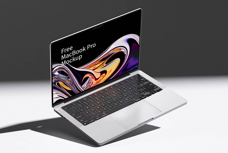 MacBook Pro laptop mockup
