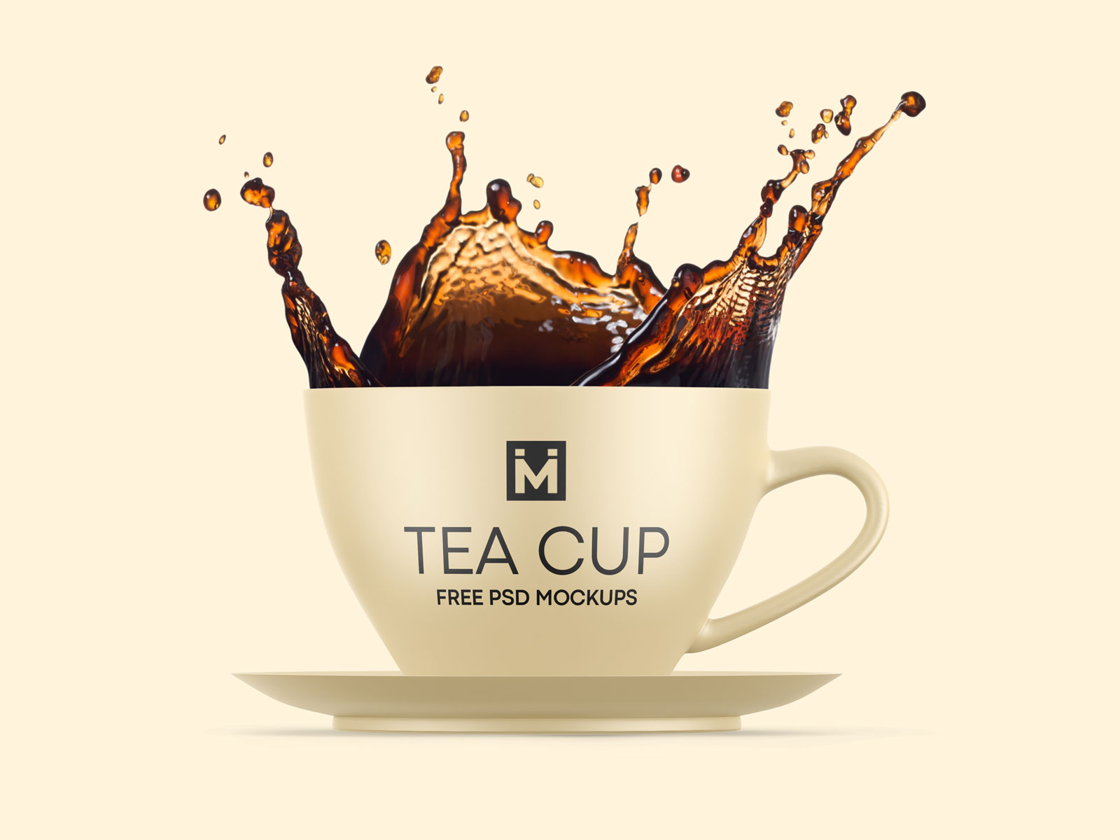 Tea cup mockup psd free download